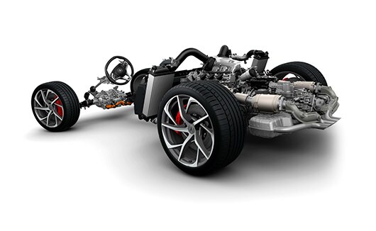 Sistema híbrido deportivo de 3 motores