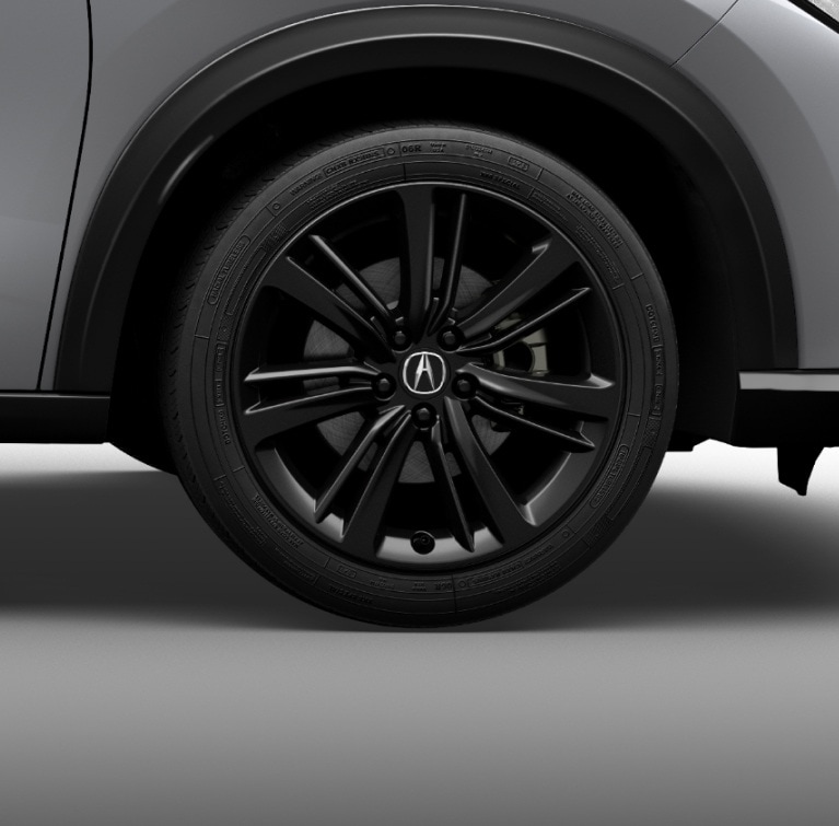 Acura ADX 2025 con ruedas de aleación accesorias de 19 pulgadas en Berlina Black 