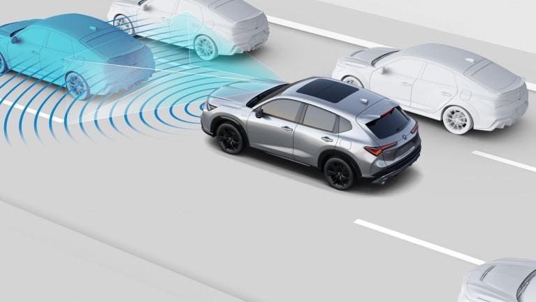 Asistencia para embotellamientos de la Acura ADX 2025