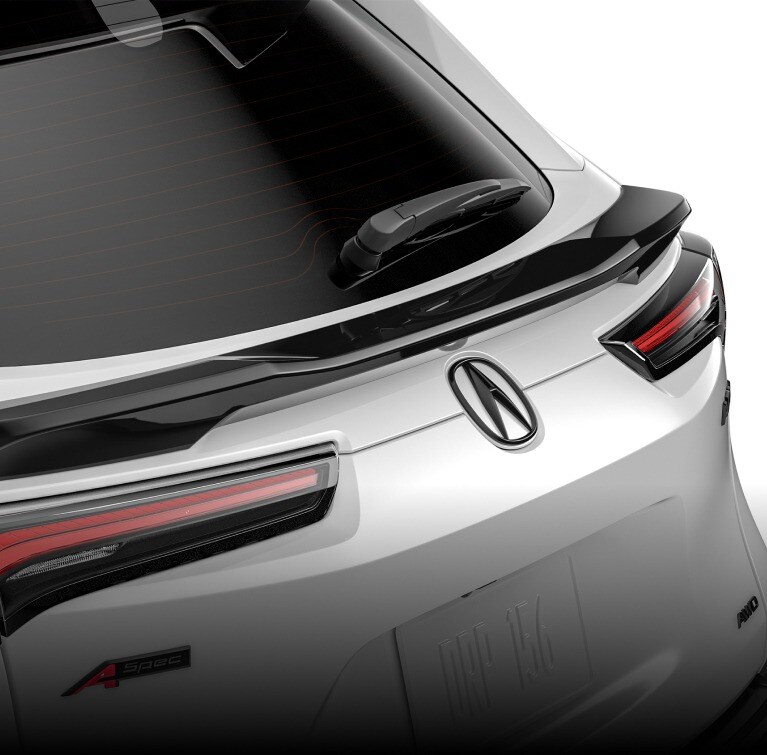 Deflector en la puerta trasera de la Acura ADX 2025