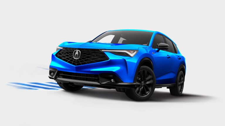 Acura ADX 2026 con aceleración dinámica.