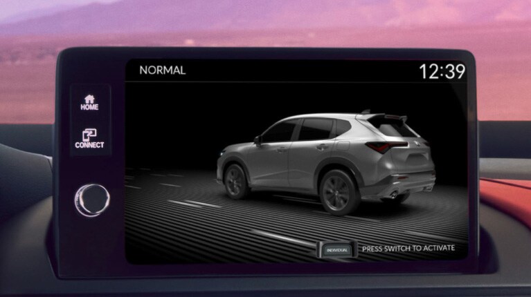 Acura ADX 2026 con el sistema dinámico integrado en modo Normal.