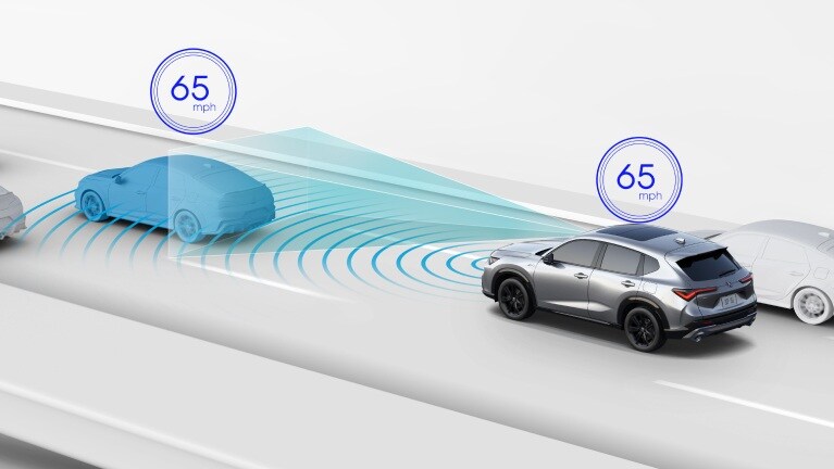 Acura ADX 2026 con control automático de crucero adaptativo con función de seguimiento a baja velocidad. Acura ADX 2026 con control automático de crucero adaptativo con función de seguimiento a baja velocidad.
