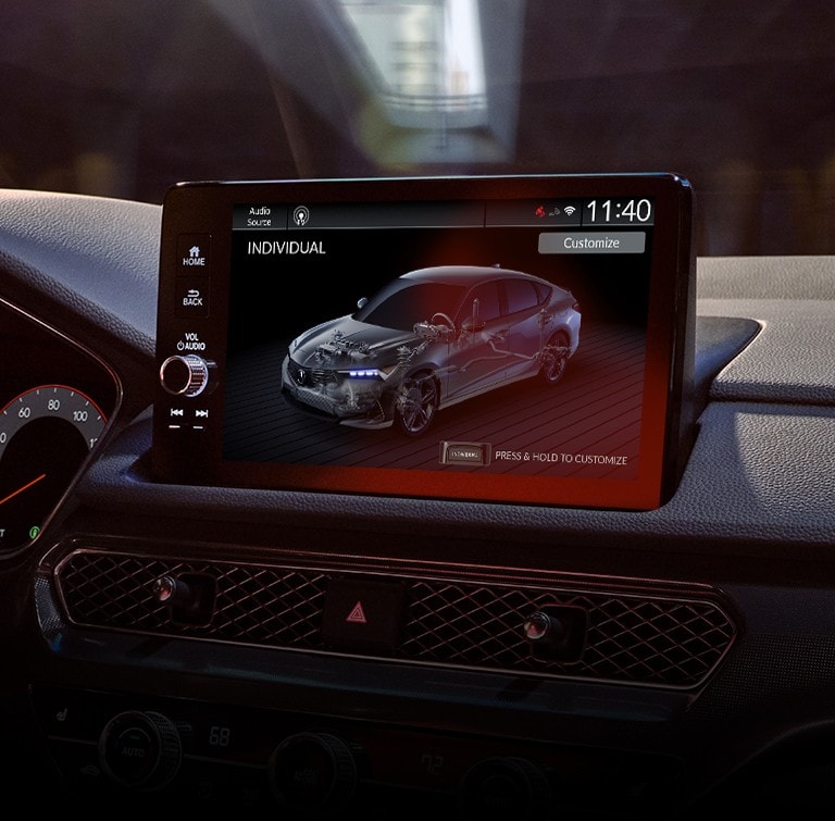 Modo Individual del sistema dinámico integrado del Acura INTEGRA 2025