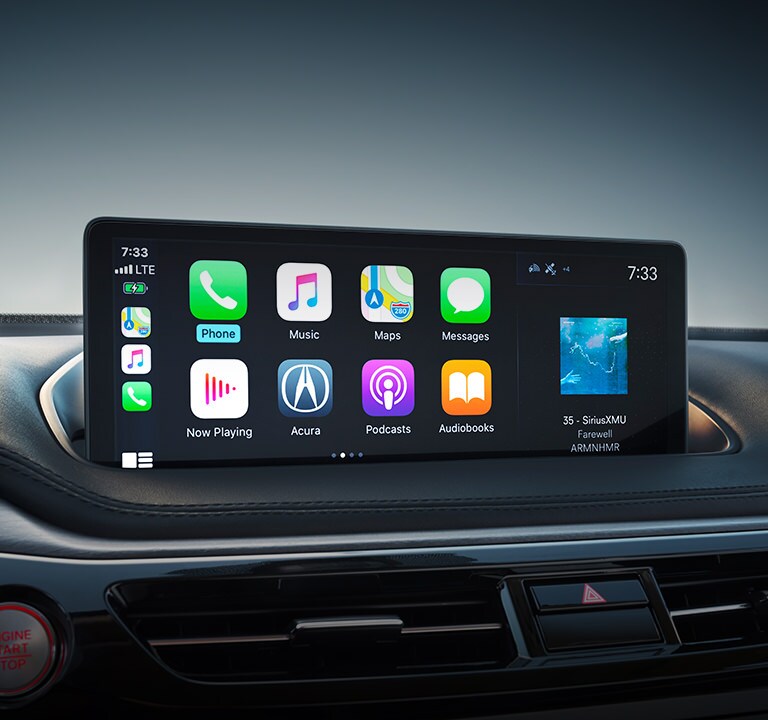 Apple CarPlay en la Acura MDX 2022