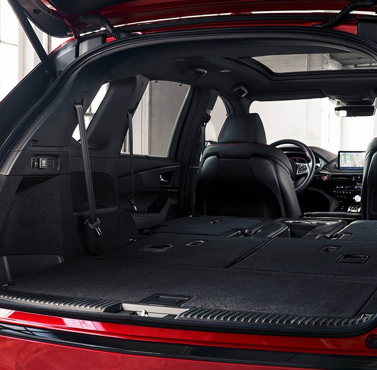 Todos los asientos abatidos de la Acura MDX 2022