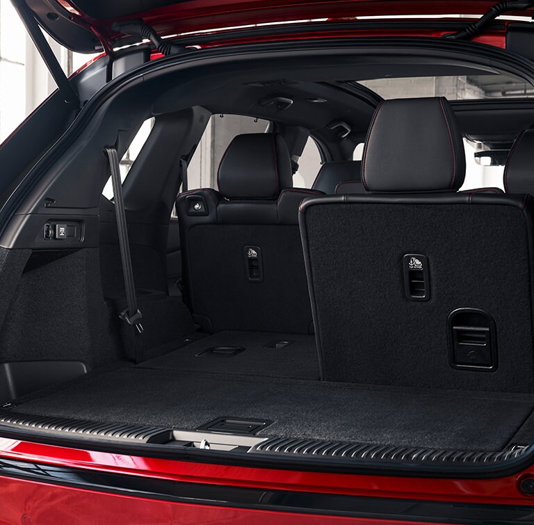 Un asiento abatido de la Acura MDX 2022