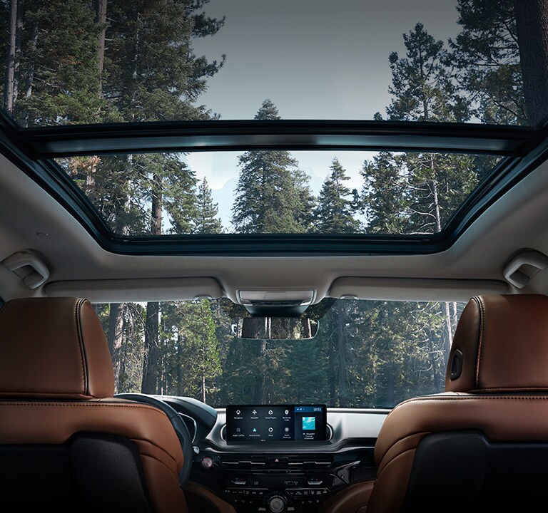 Techo corredizo panorámico opcional de la Acura MDX 2022 con Paquete Avanzado