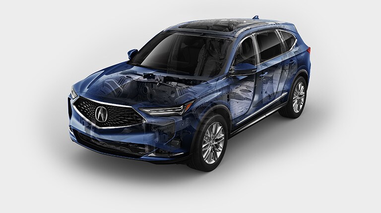 Chasis de la Acura MDX 2022