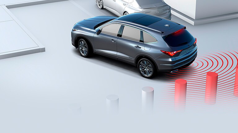 Control de frenado a bajas velocidades de la Acura MDX 2022