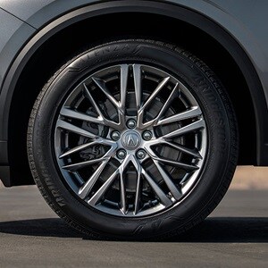 Ruedas de 20 pulgadas más grandes y anchas de la Acura MDX 2022