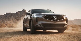 Suspensión delantera de doble horquilla de la Acura MDX 2022
