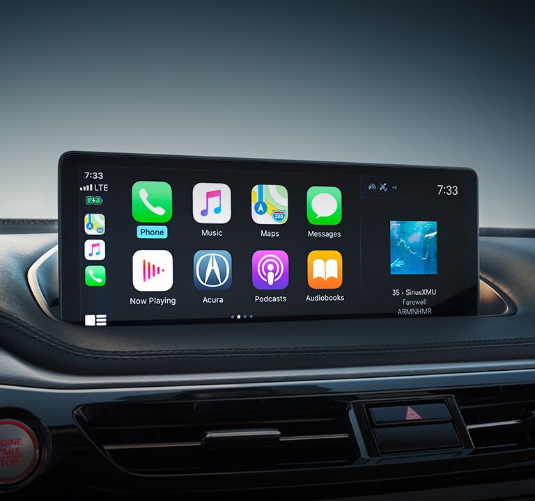 Apple CarPlay en la Acura MDX 2023