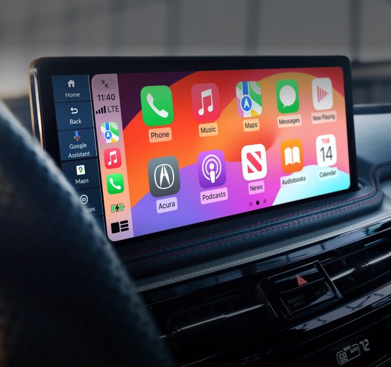 Compatibilidad con Apple CarPlay de la Acura MDX 2025
