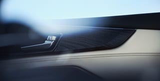 Madera de poro abierto en gris oscuro de la Acura MDX 2025 disponible Madera de poro abierto en gris oscuro de la Acura MDX 2025 disponible