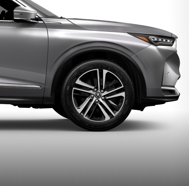 Acura MDX 2026 con ruedas accesorias de 20 pulgadas con acabado de corte de diamante