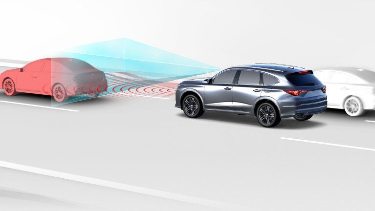 Collision Mitigation Braking System de la Acura MDX 2026