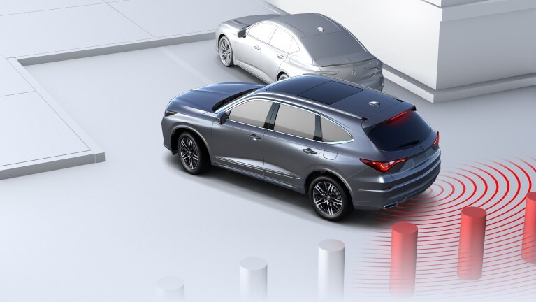 Control de frenado a bajas velocidades de la Acura MDX 2026