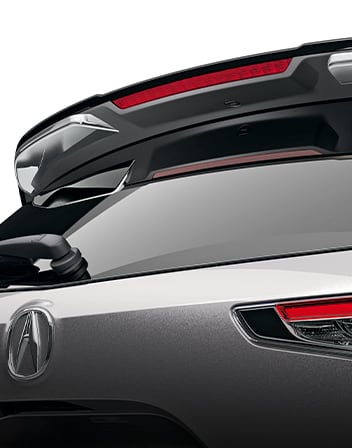Deflector en la puerta trasera cromado accesorio de la RDX 2025