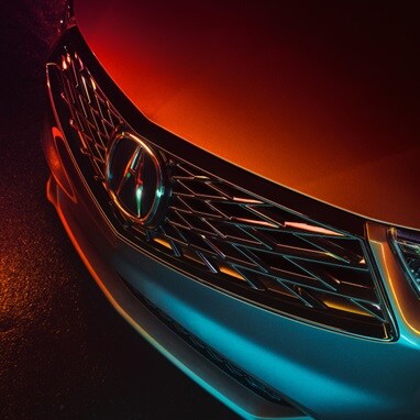 Nueva rejilla pentagonal con forma de diamante sin marco de la Acura RDX 2026