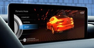 Sistema dinámico integrado del TLX 2022 que permite una experiencia de manejo personalizada. Sistema dinámico integrado del TLX 2022 que permite una experiencia de manejo personalizada.