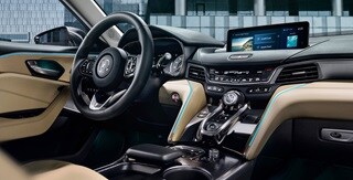 Materiales auténticos como madera de poro abierto en el TLX 2022. Materiales auténticos como madera de poro abierto en el TLX 2022.