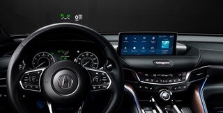 Pantalla a la altura de la vista del TLX 2022 Pantalla a la altura de la vista del TLX 2022