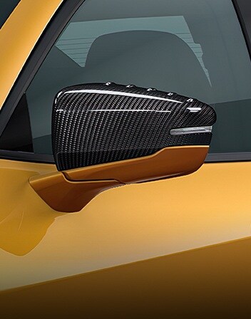 Cubierta para espejo de puerta accesoria del Acura TLX Type S 2024 – Fibra de carbono