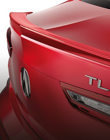 Deflector en el maletero del Acura TLX 2025.