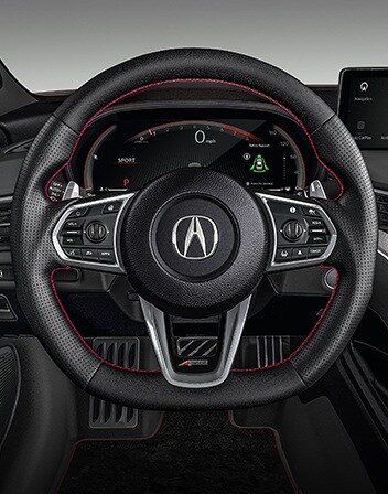 Volante calefaccionado del Acura TLX 2025.