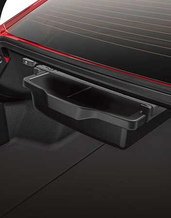 Cajón en el maletero del Acura TLX 2025.