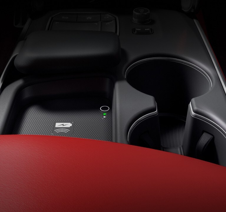 Carga inalámbrica del Acura TLX 2025 con Paquete A-Spec.
