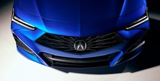 Detalle del Acura TLX 2025 con Paquete A-Spec en Apex Blue Pearl. Detalle del Acura TLX 2025 con Paquete A-Spec en Apex Blue Pearl.