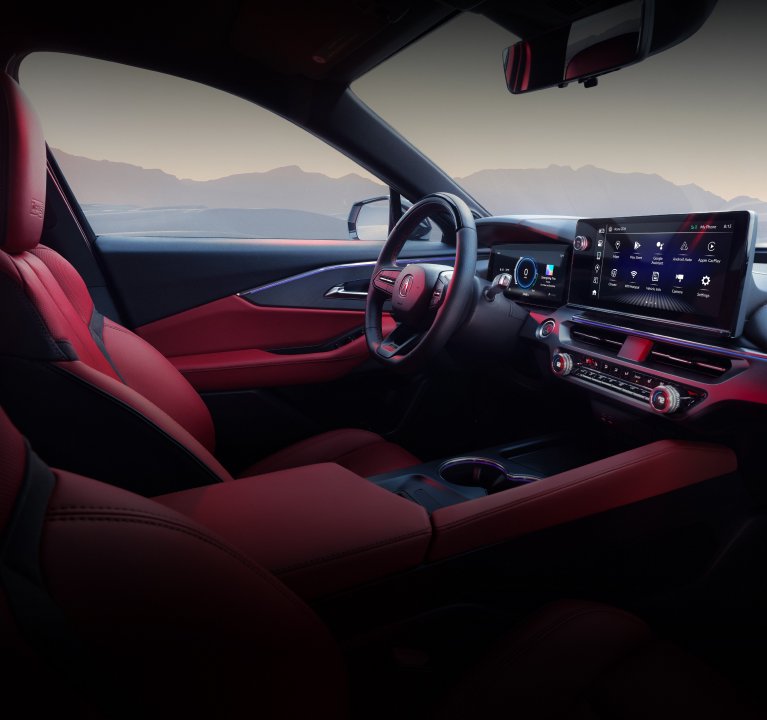 Iluminación ambiental de la Acura ZDX 2024 