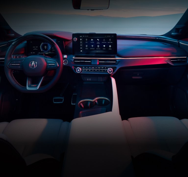 Materiales auténticos de la Acura ZDX 2024 