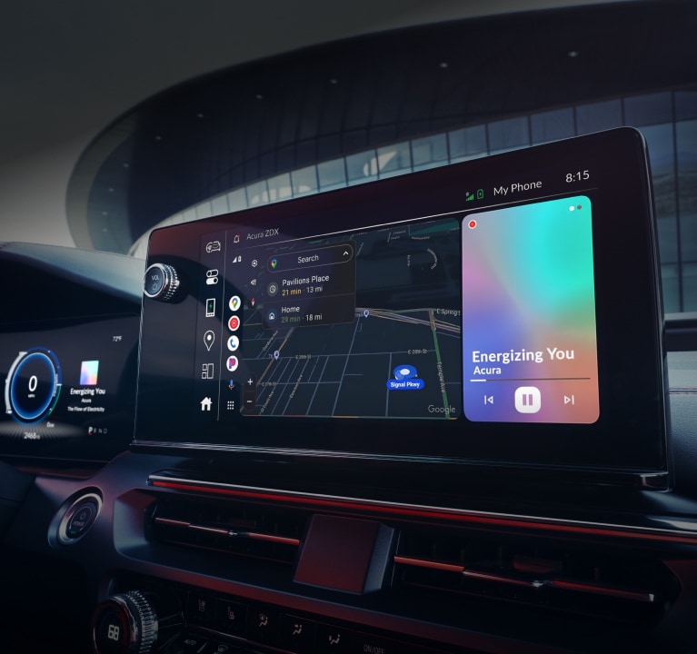 Acura ZDX 2024 con compatibilidad con Android Auto™