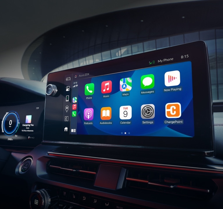 Acura ZDX 2024 con compatibilidad con Apple CarPlay®
