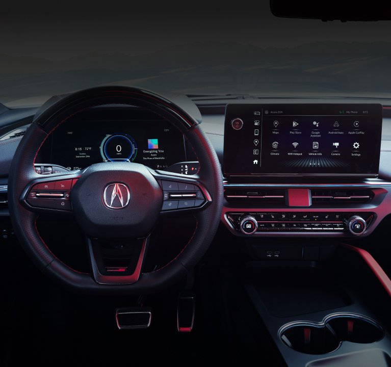 Acura ZDX 2024 con pantallas HD 