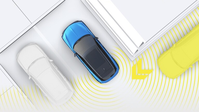 Frenado automático en reversa de AcuraWatch de la Acura ZDX 2024