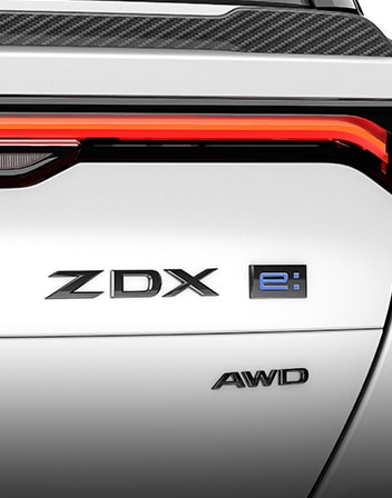 Kit de emblemas negros de la Acura ZDX 2024
