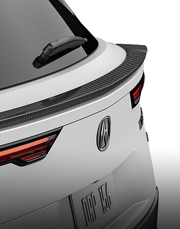 Deflector en la Puerta trasera de fibra de carbono de la Acura ZDX 2024