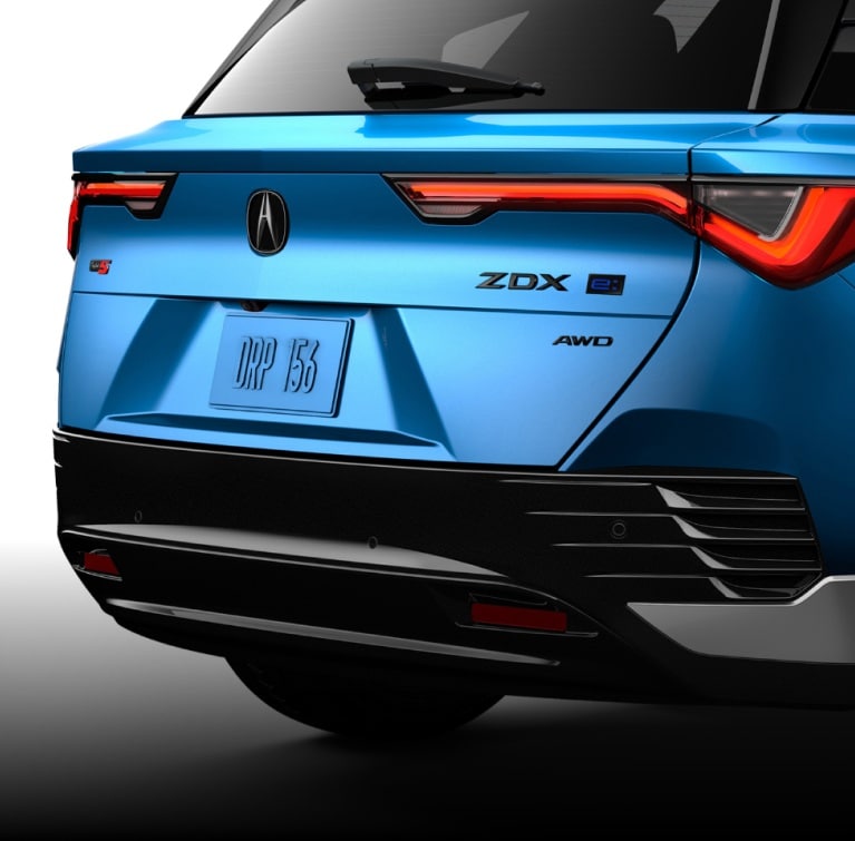 Emblemas negros de la Acura ZDX 2024