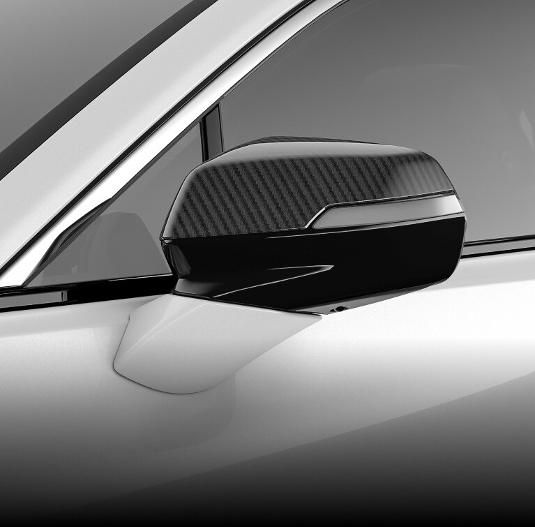 Cubierta para espejo de fibra de carbono de la Acura ZDX 2024