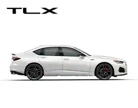 Acura TLX Type S 2025 en Platinum White Pearl.