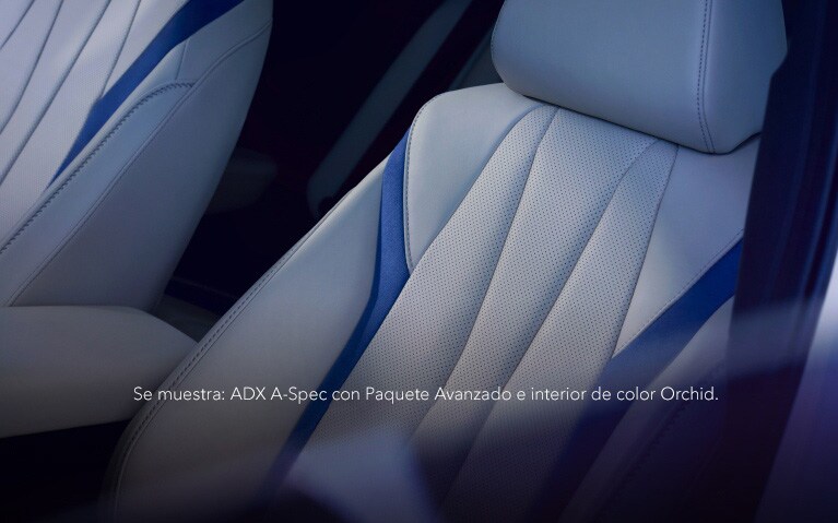 Acura ADX 2025 con asientos delanteros ventilados