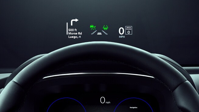Pantalla a la altura de la vista de la Acura MDX 2026 con Paquete Type S