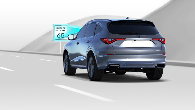 Reconocimiento de señales de tránsito de la Acura MDX 2026