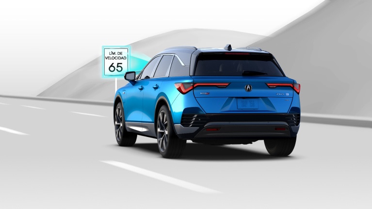 Sistema de reconocimiento de señales de tránsito de AcuraWatch de la Acura ZDX 2024
